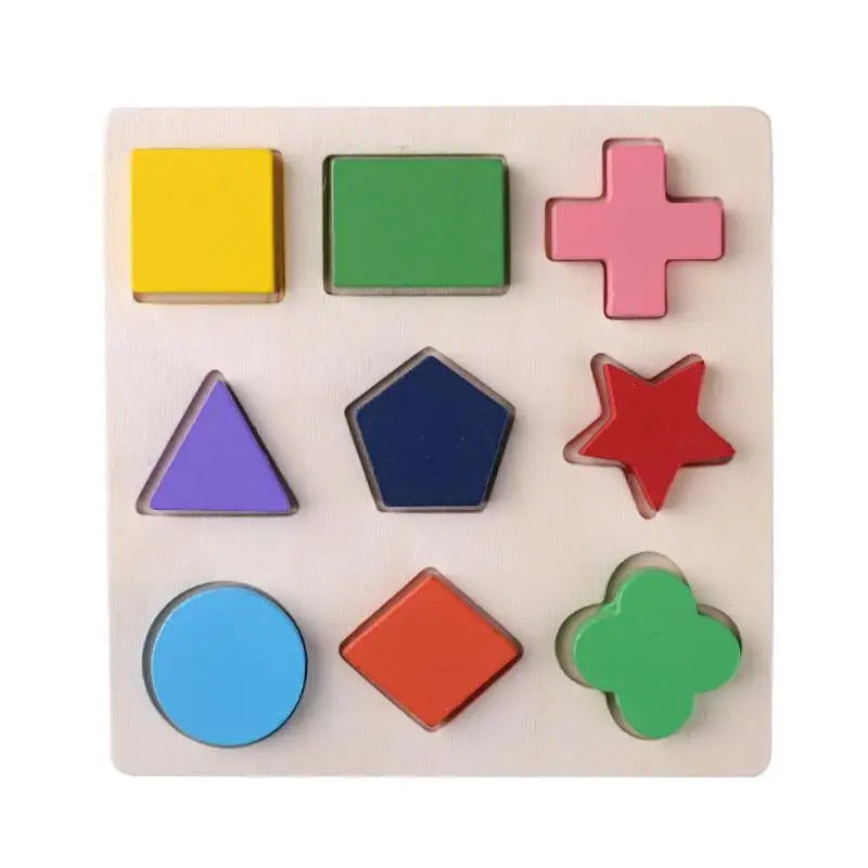 Montessori Shape Blocks
