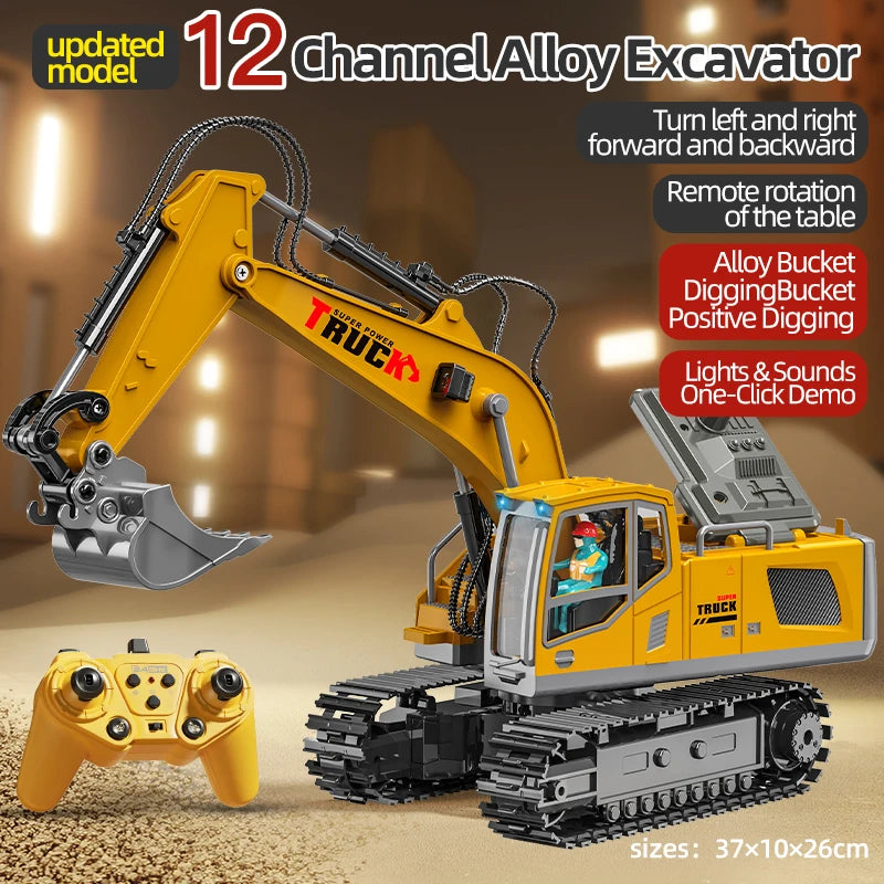 RC Excavator Toy