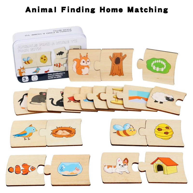 Number Animal Puzzle