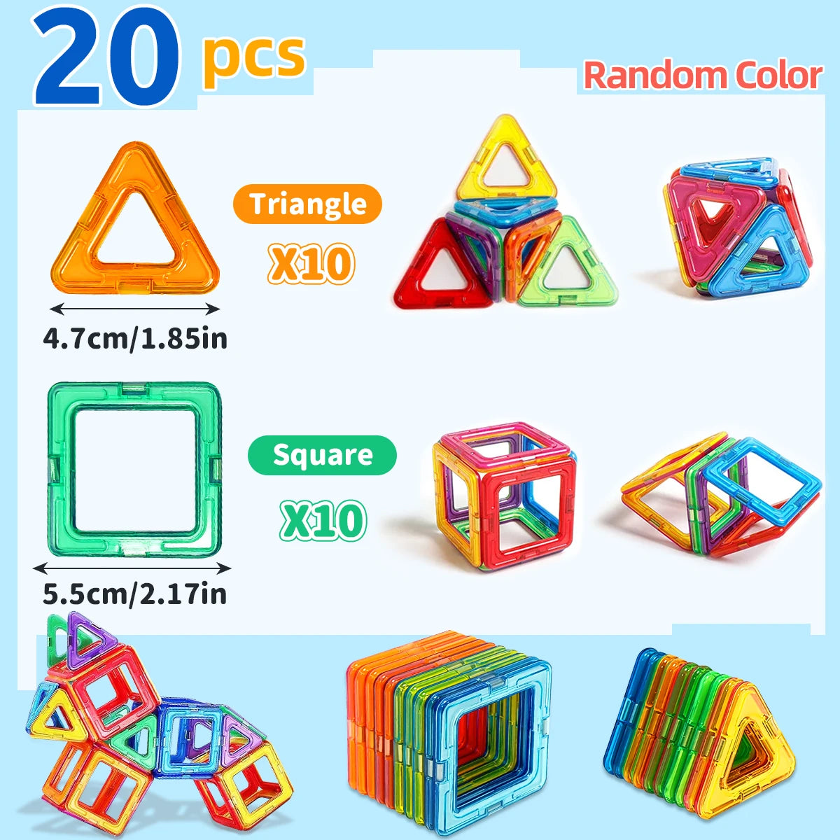 Magnetic Building Blocks