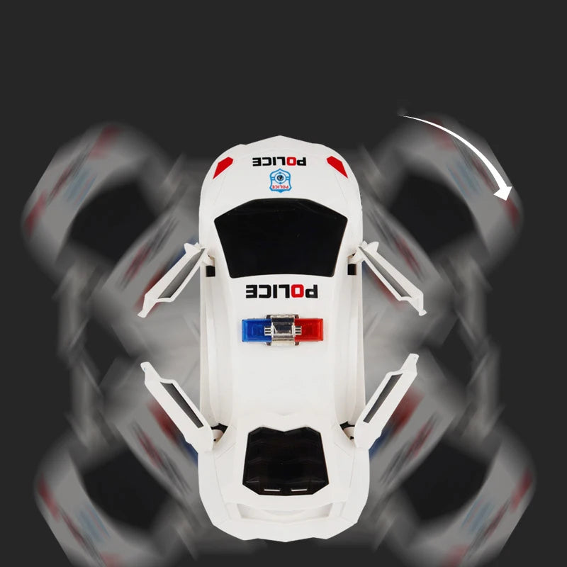 Elektrisches tanzendes Polizeiauto