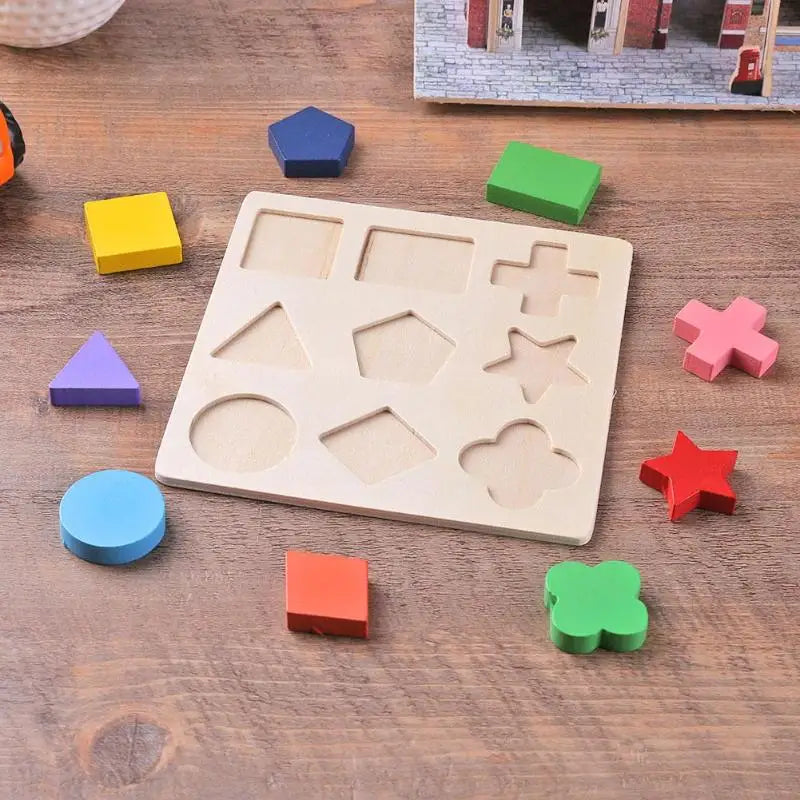 Montessori Shape Blocks