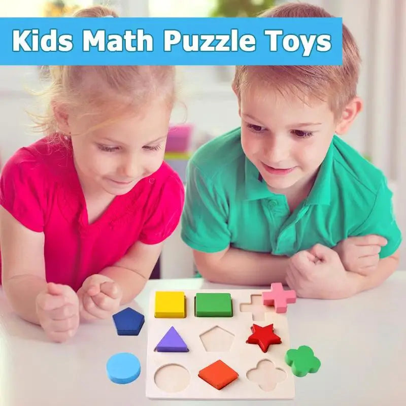 Montessori Shape Blocks