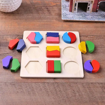 Montessori Shape Blocks