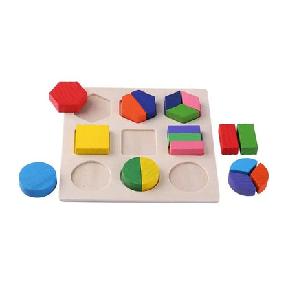 Montessori Shape Blocks