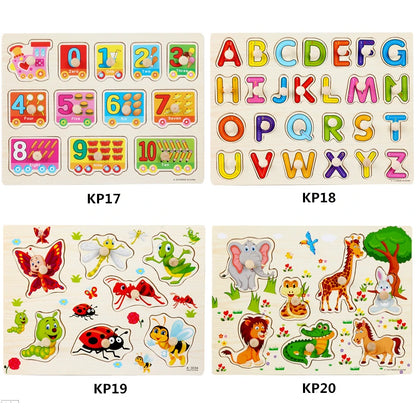 Montessori Grab Puzzle