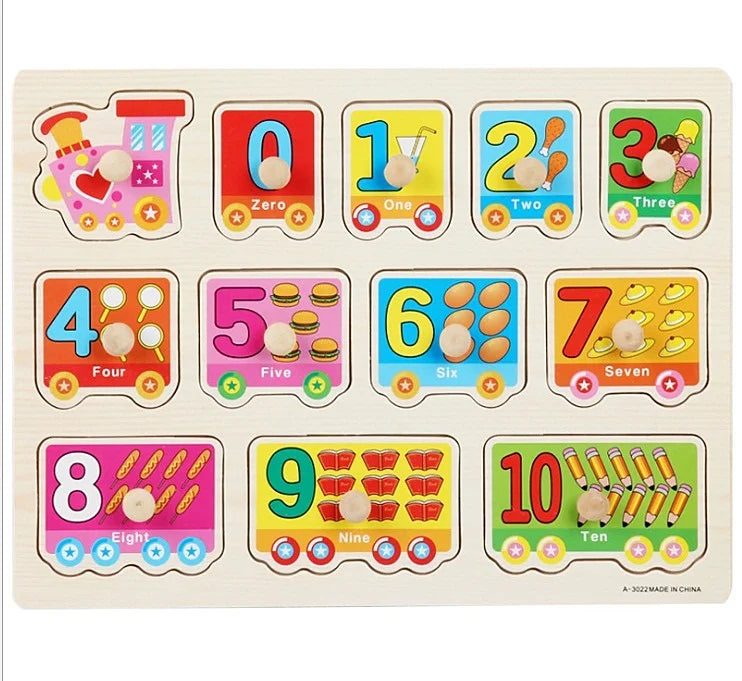 Montessori Grab Puzzle