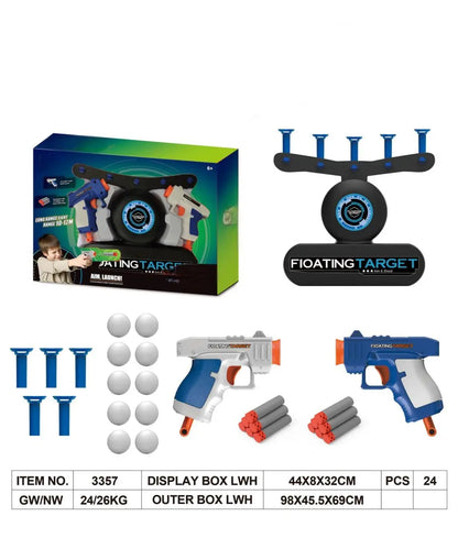 Leuchtendes, schwebendes Zielschießset