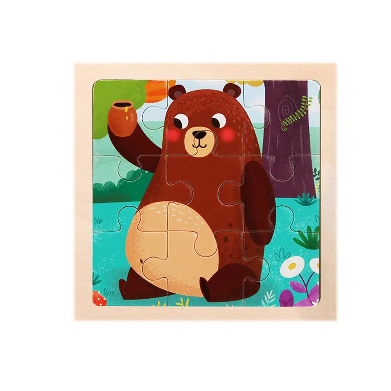 Montessori Animal Puzzle