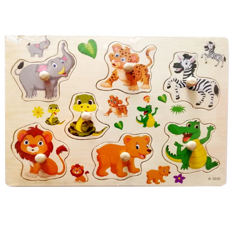 Montessori Grab Puzzle