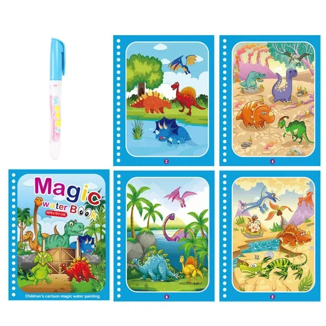 Montessori Magic Water Drawing Book