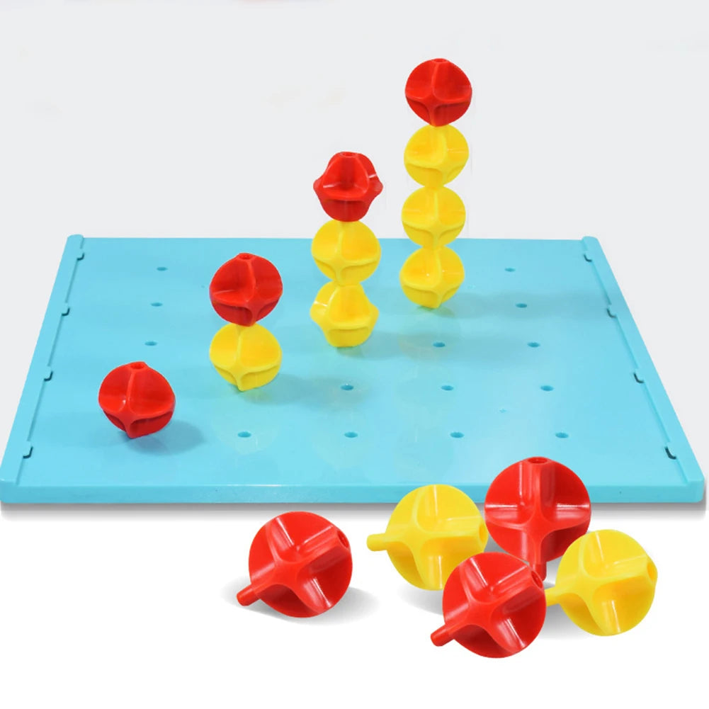 3D-Strategiespiel „Reihe verbinden“.