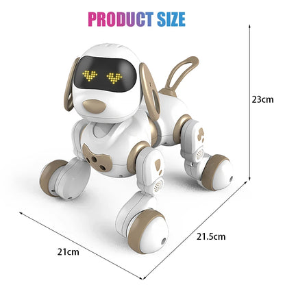 Smart RC Robot Dog – Interactive Stunt Toy with Voice Control, Music & Touch Sensors