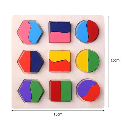 Montessori Shape Blocks
