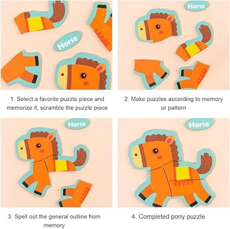 Wooden Animal Puzzle