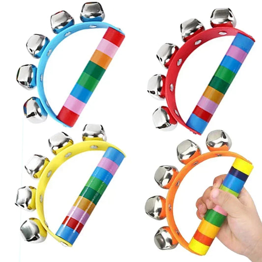 Rainbow Hand Bell Toy