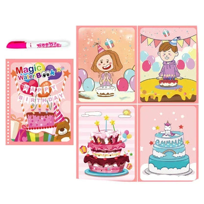 Montessori Magic Water Drawing Book