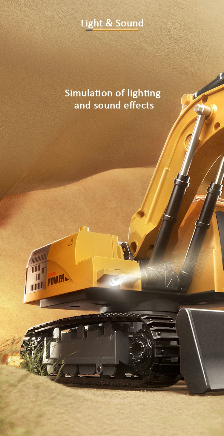 RC Excavator Toy