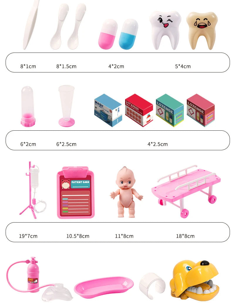 Coffret de docteur pour enfants