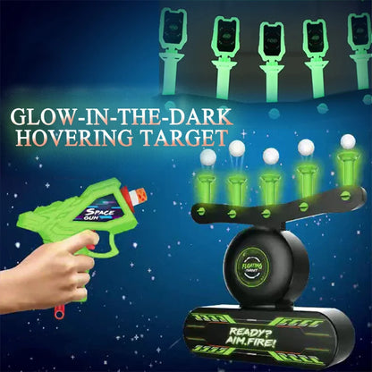 Kids Floating Target Shooting Set – Glow-in-the-Dark Electric Hover Game