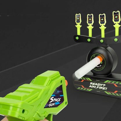 Kids Floating Target Shooting Set – Glow-in-the-Dark Electric Hover Game