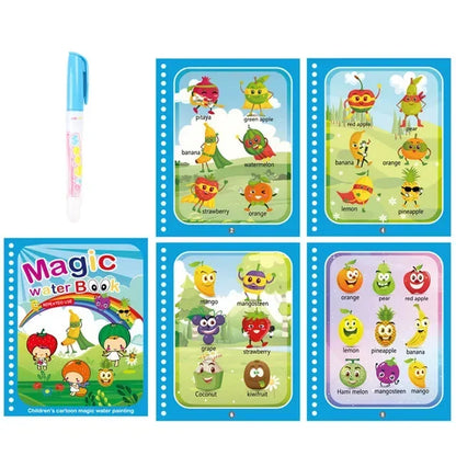 Montessori Magic Water Drawing Book