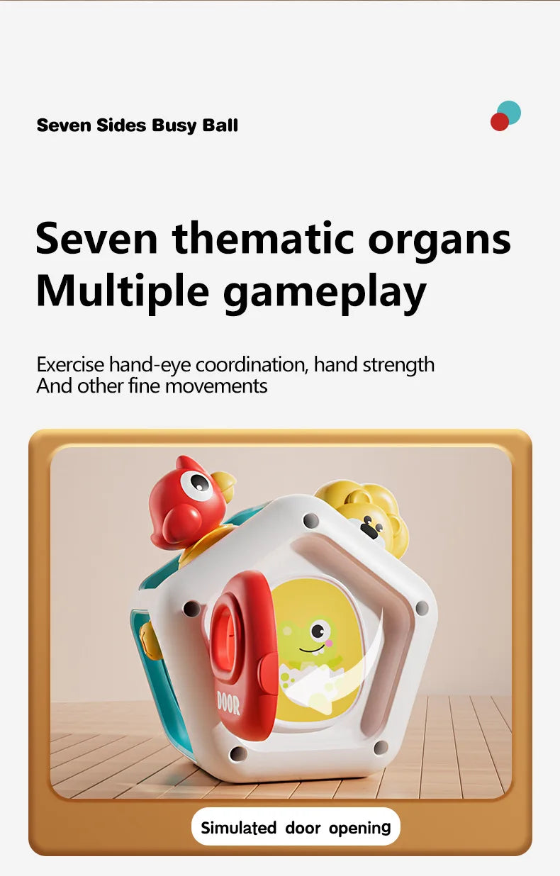 Montessori Busy Cube