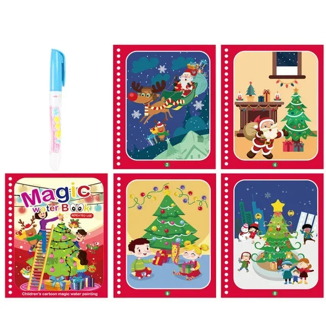 Montessori Magic Water Drawing Book