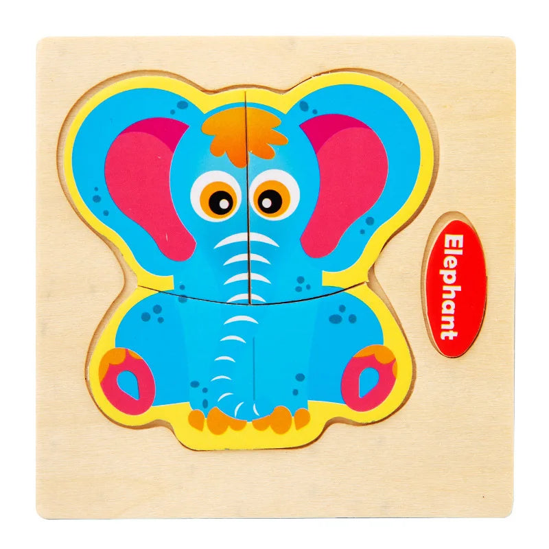 Wooden Animal Puzzle