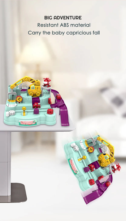 Jouet de course sur rails