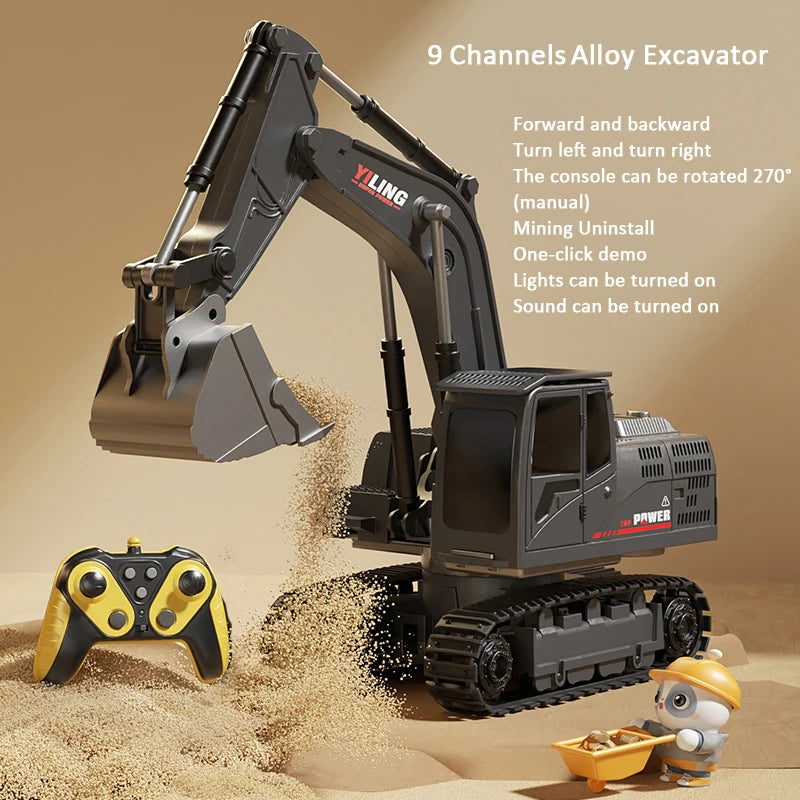 RC Excavator Toy