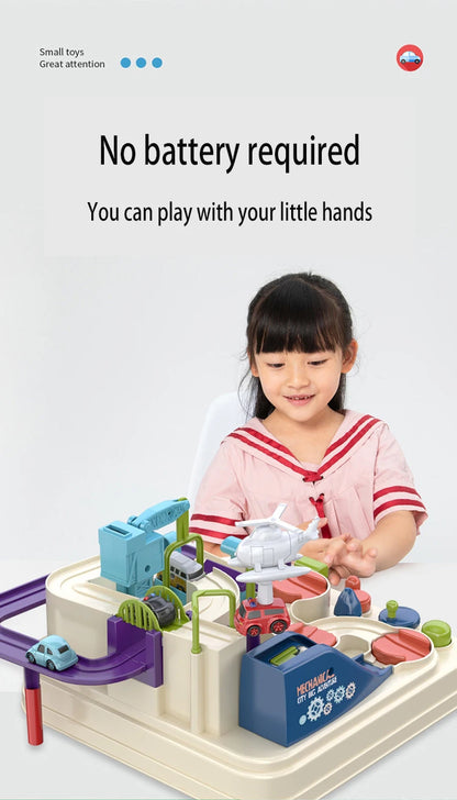 Jouet de course sur rails