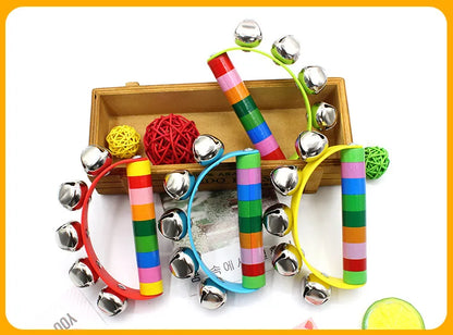 Rainbow Hand Bell Toy