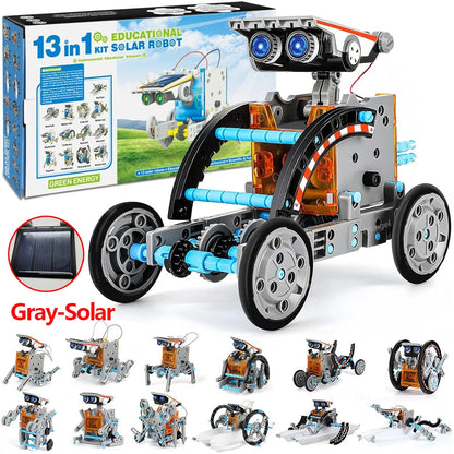 13-in-1 Solar Robot STEM DIY Kit