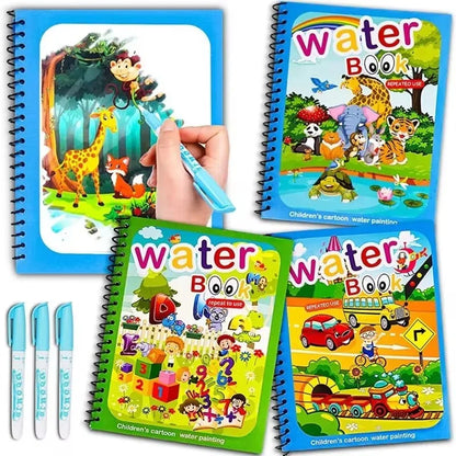 Montessori Magic Water Drawing Book