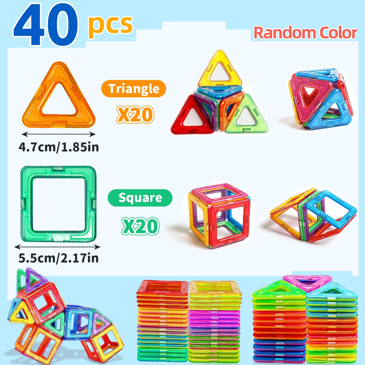 Magnetic Building Blocks