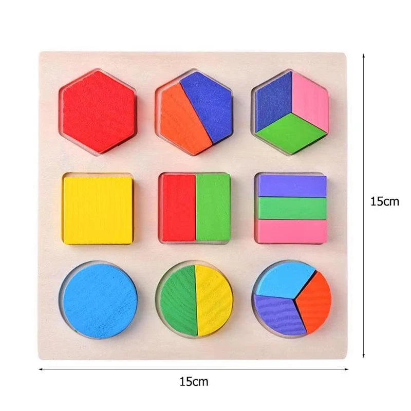 Montessori Shape Blocks