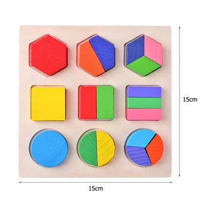 Montessori Shape Blocks