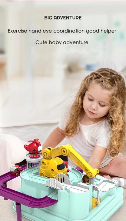 Jouet de course sur rails