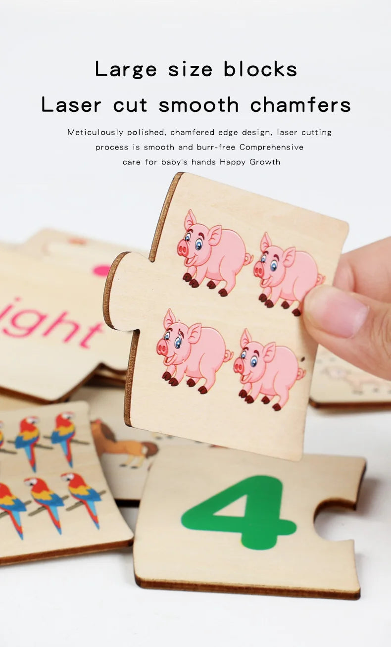 Number Animal Puzzle