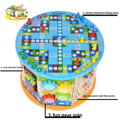 Boîte à outils en bois pour la maternelle