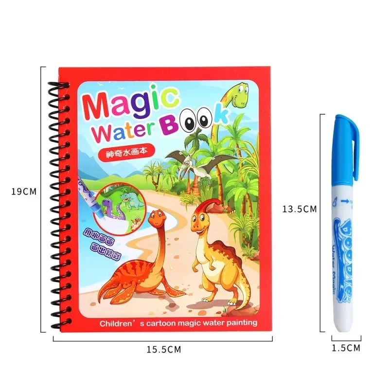 Montessori Magic Water Drawing Book