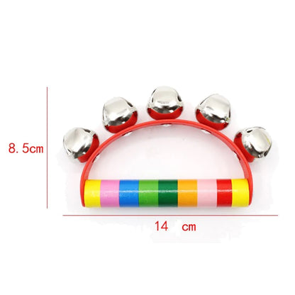 Rainbow Hand Bell Toy