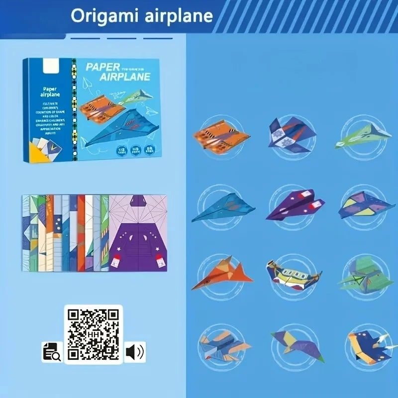 Kit d'avion en origami