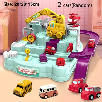 Jouet de course sur rails