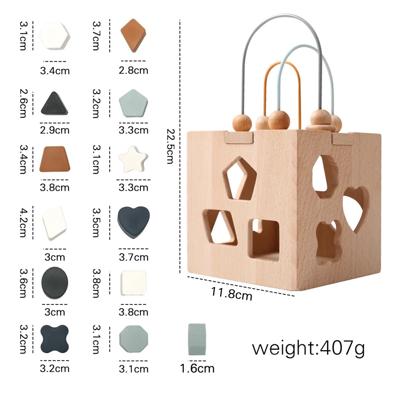Montessori Wooden Learning Board