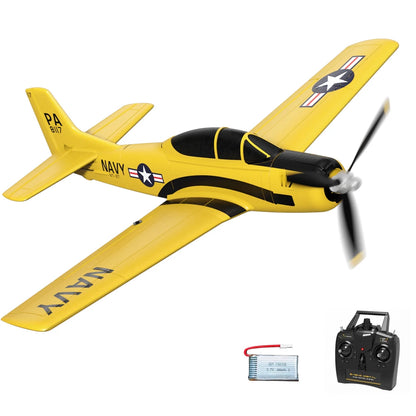 RC Spitfire Fighter Plane – 4CH Remote Control Warbird with Aerobatic Mode