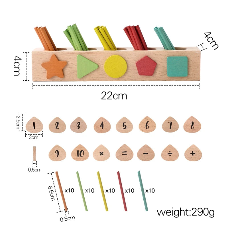 Montessori Wooden Learning Board