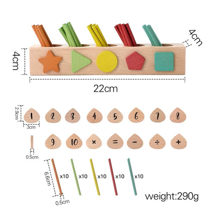 Montessori Wooden Learning Board