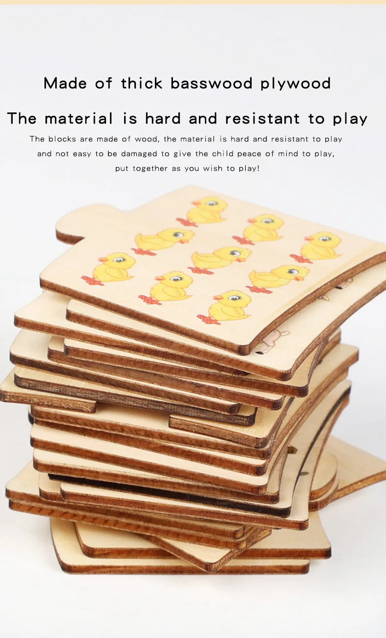 Number Animal Puzzle